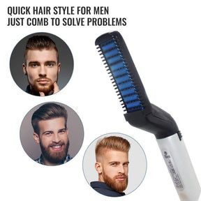 HAIR BEARD STRAIGHTENING COMB  𝒦