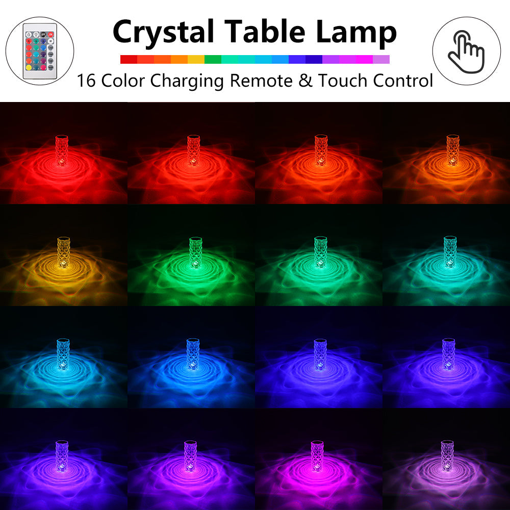 Crystal Diamond Lamp 𝒦