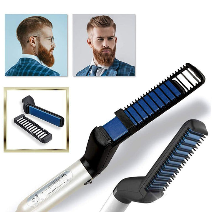 HAIR BEARD STRAIGHTENING COMB  𝒦