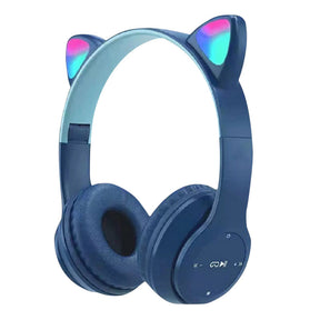 Wireless Headphones Cat Ear for Kids and Adult