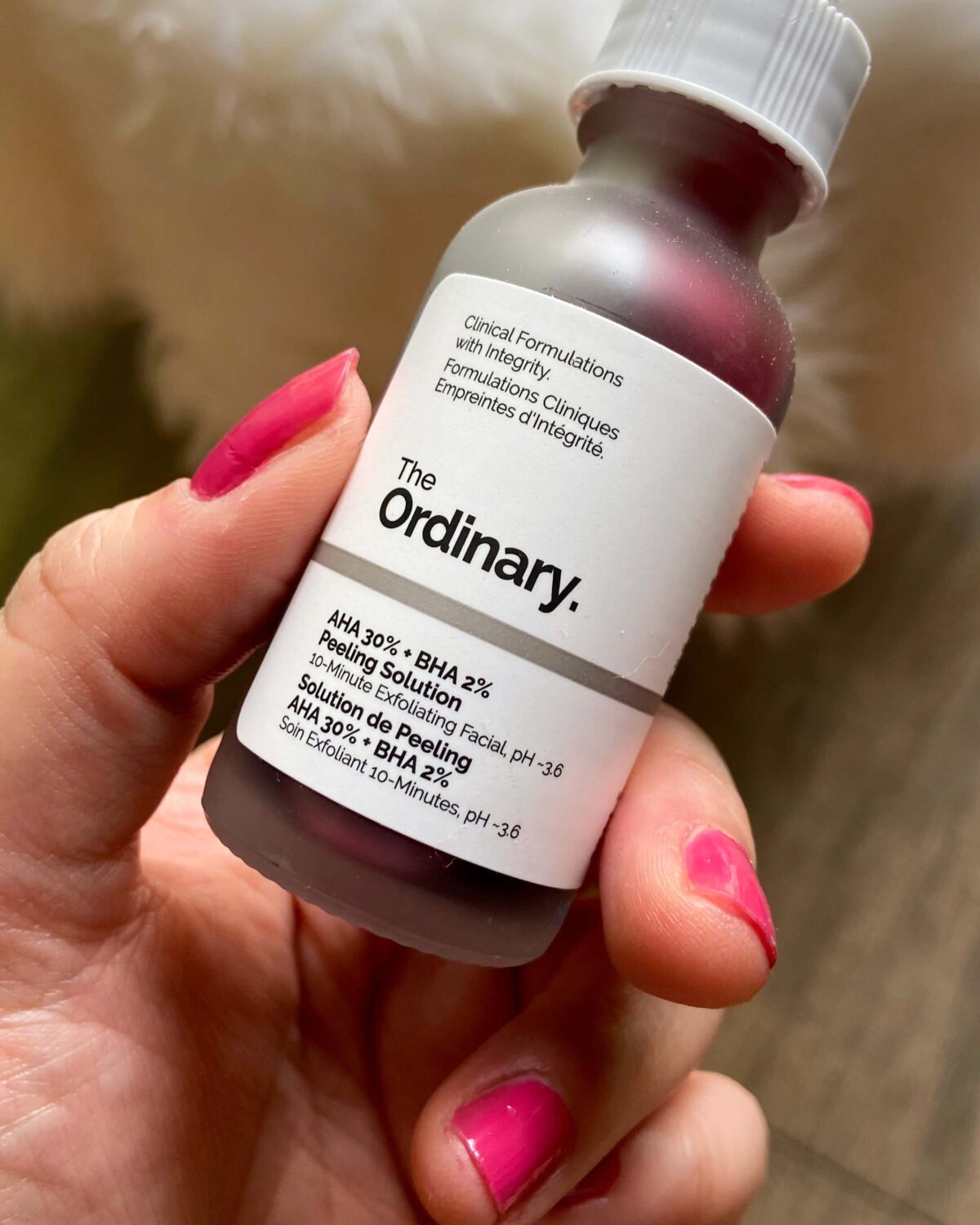 The Ordinary AHA 30% + BHA 2% Peeling Solution 30ml  𝒦