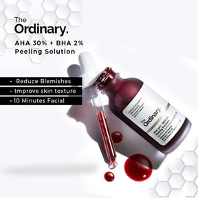 The Ordinary AHA 30% + BHA 2% Peeling Solution 30ml  𝒦