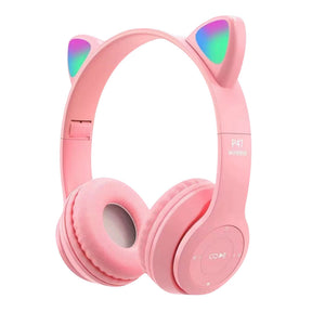 Wireless Headphones Cat Ear for Kids and Adult