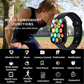 T500 Smart Watch Bluetooth Call And Waterproof 𝒦