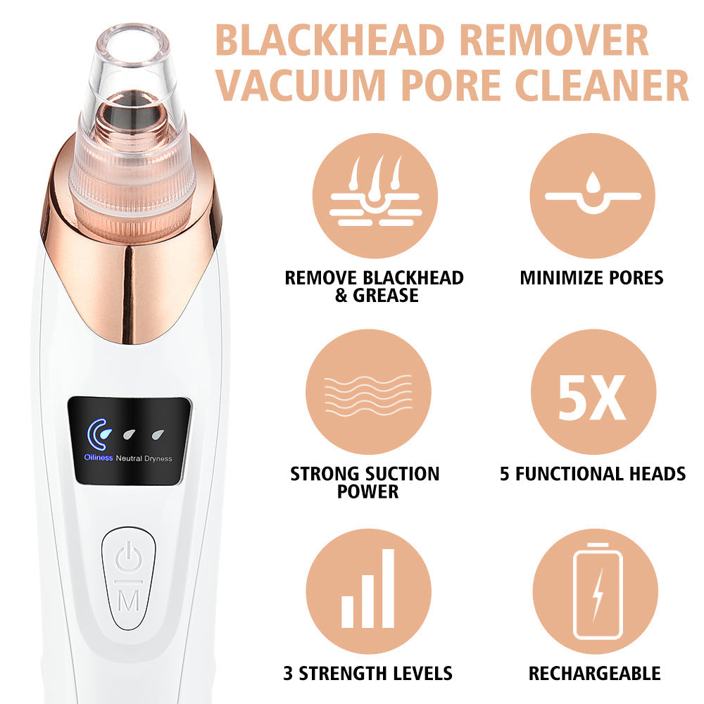 5 in 1 Black Head Remover Machine 𝒦