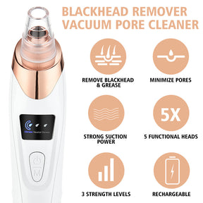 5 in 1 Black Head Remover Machine 𝒦