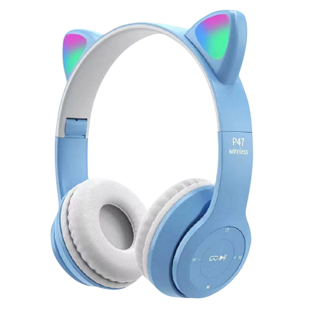 Wireless Headphones Cat Ear for Kids and Adult