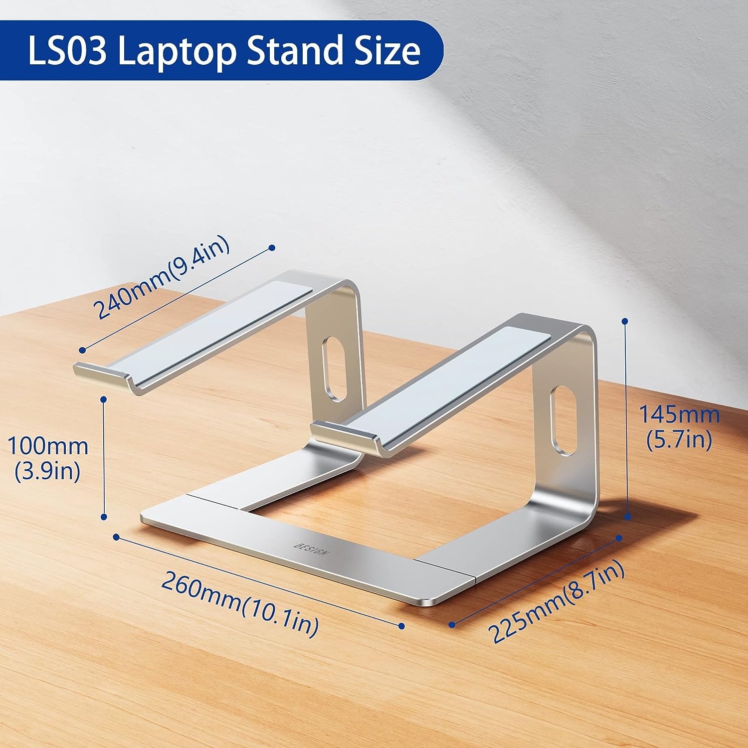 Aluminum Laptop Stand 𝒦