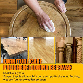 Beeswax Polisher Waterproof Furniture Care Maintenance Beeswax 𝒦